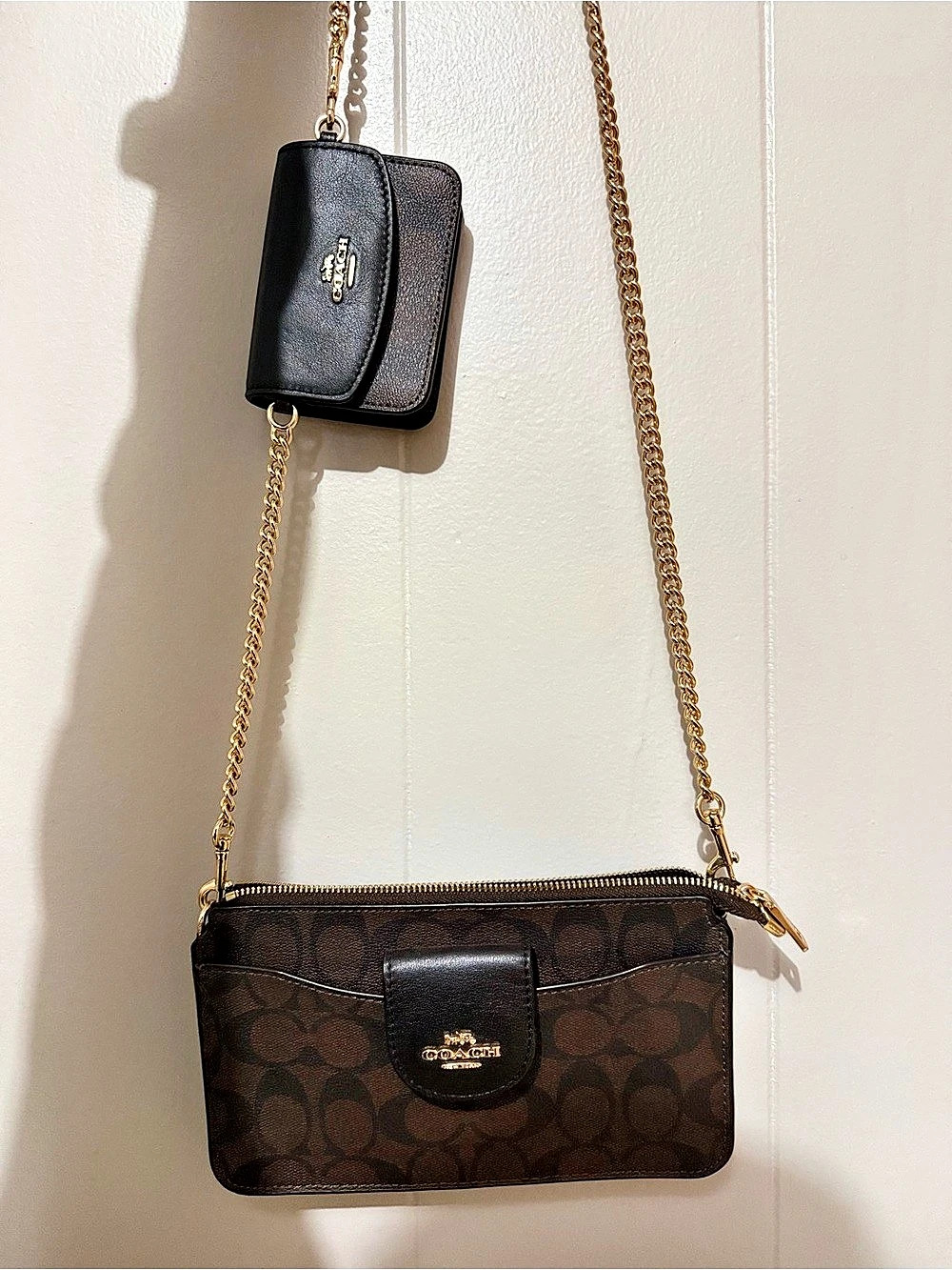 Coach Poppy Crossbody with Detachable Card Case